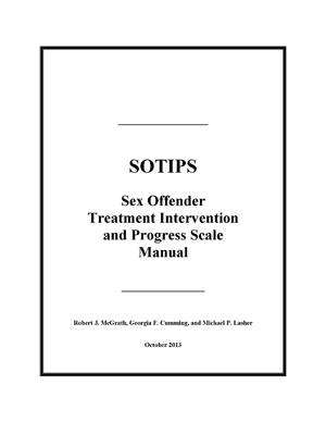 Sex Offender Treatment Intervention and Progress Scale 